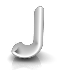 Image showing 3D metall letter 