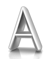 Image showing 3D metall letter 