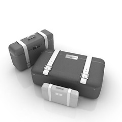 Image showing Traveler's suitcases
