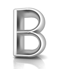 Image showing 3D metall letter 