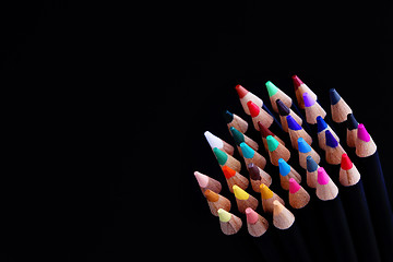 Image showing colored pencils