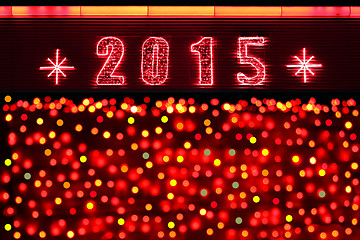 Image showing New Year 2015