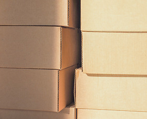 Image showing Cardboard box