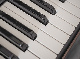 Image showing Music keyboard