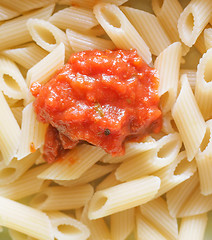 Image showing Tomato pasta