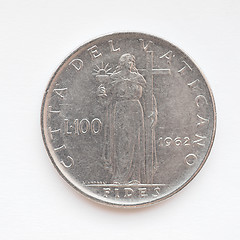 Image showing Vatican lira coin