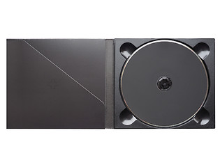 Image showing Black CD