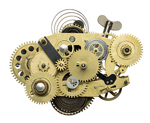 Image showing clockwork