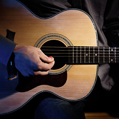 Image showing Guitarist