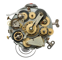 Image showing clockwork