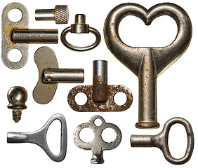 Image showing Old keys