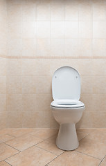 Image showing Toilet bowl