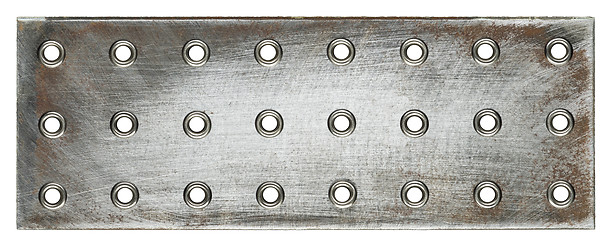 Image showing Metal plates