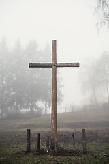 Image showing Christian cross