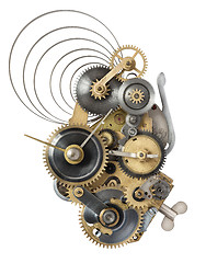 Image showing clockwork