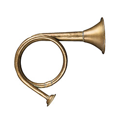 Image showing Hunting horn