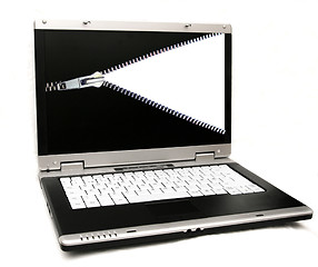 Image showing zipped screen