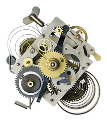 Image showing clockwork