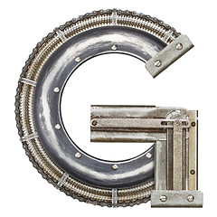 Image showing Metal letter