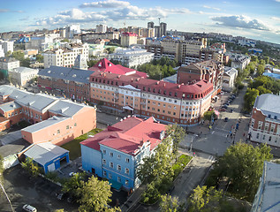 Image showing Historical part of Tyumen city. Russia