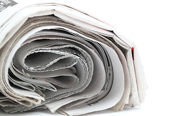 Image showing newspaper roll