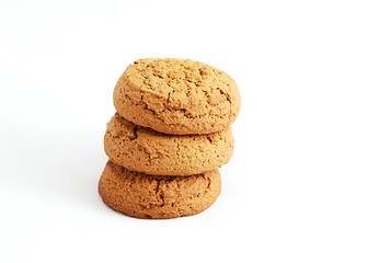 Image showing oatmeal cookies 