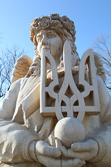 Image showing wooden angel