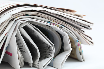 Image showing newspaper roll