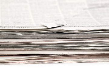 Image showing newspapers 