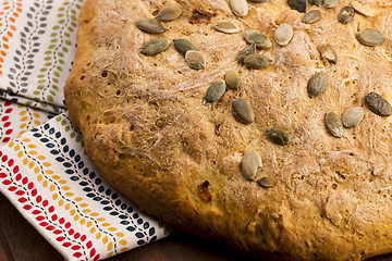 Image showing homemade pumpkin bread