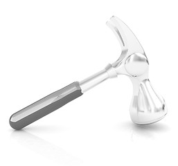 Image showing Hammer on white background 