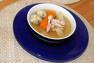 Image showing Chicken soup