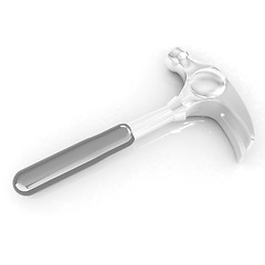 Image showing Hammer on white background 