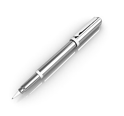 Image showing Gold corporate pen design 