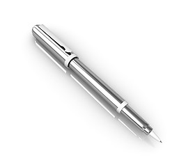 Image showing Gold corporate pen design 