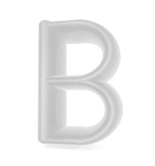 Image showing Glossy alphabet. The letter 