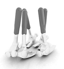 Image showing Hammer on white background 