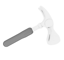 Image showing Hammer on white background 