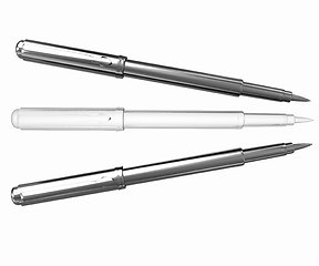 Image showing Metall corporate pen design 