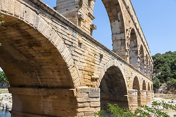 Image showing Pont du Gard - France