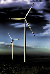 Image showing Windmills