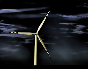 Image showing Windmills