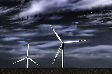 Image showing Windmills