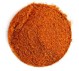 Image showing round spice mix