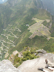 Image showing View From Huayna Pichu