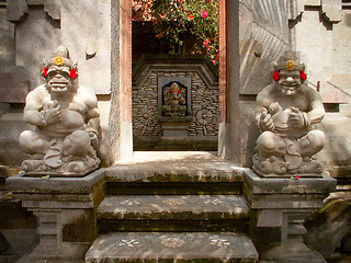 Image showing Ubud Stone Carvings