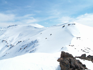 Image showing Tongariro Snowscape