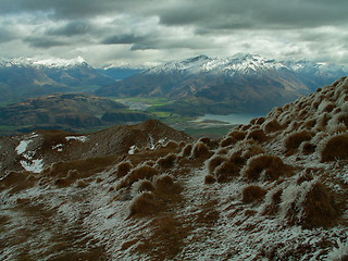 Image showing The Remarkables From Mount Roy