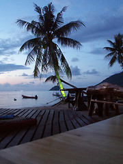 Image showing Thai Beach At Night