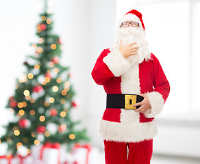 Image showing man in costume of santa claus